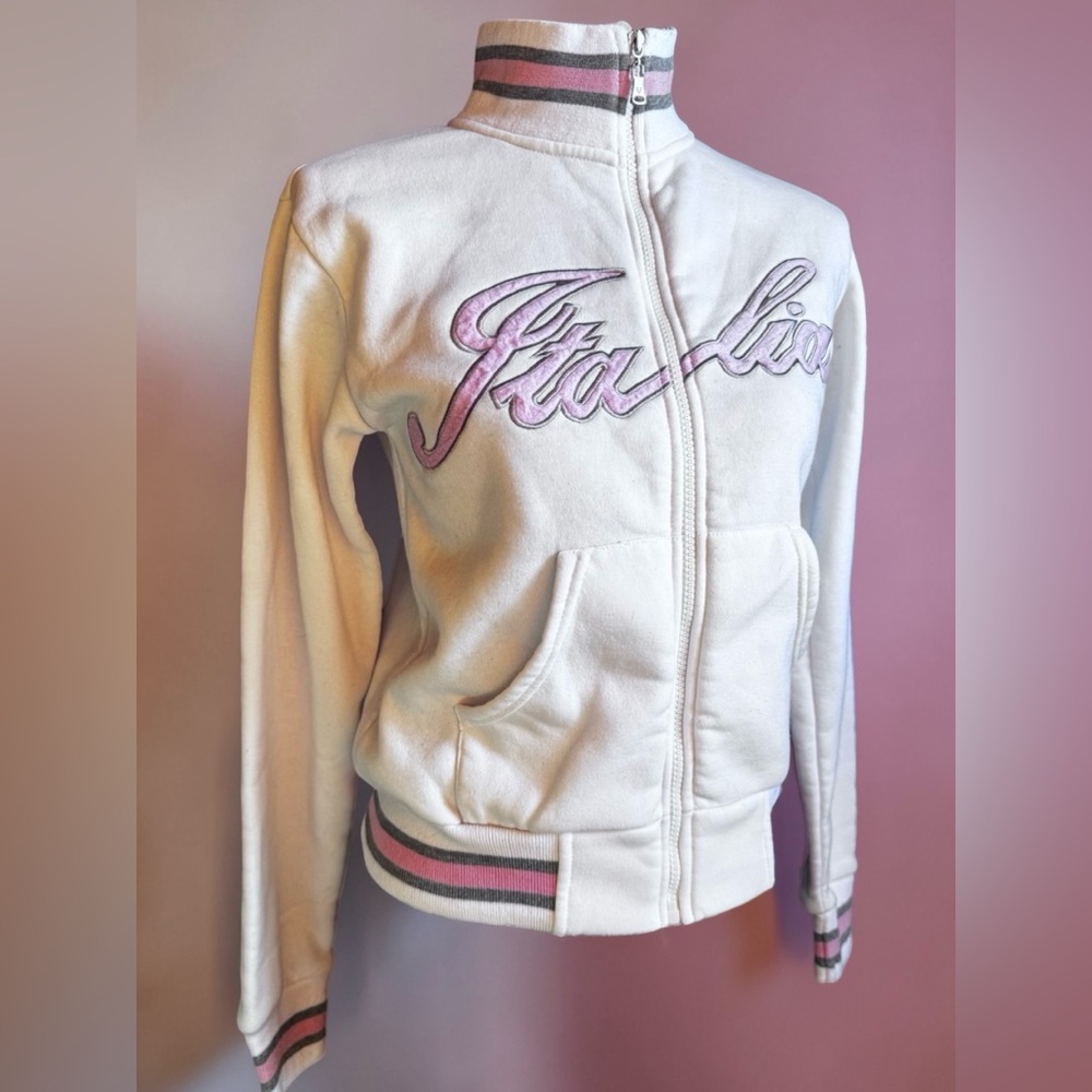 Venezia Vintage Italia Streetwear Zip-Up Sweatshirt. Size Small. - Picture 2 of 9